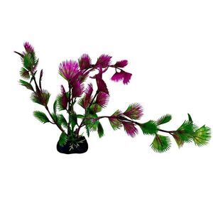 Purple Artificial Underwater Plant Aquarium Plant Fish Tank Landscape Decor